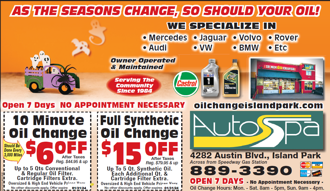 Oil Change Island Park Island Park Auto Spa Auto Services Specials